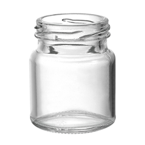 8 oz Tower Glass Jar with Lid - 250 ml