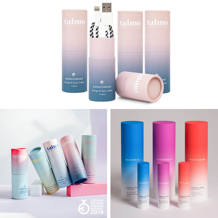 Gradient Color for Product Packaging Design