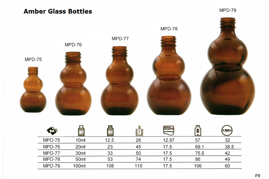 amber bottle 9 brochure